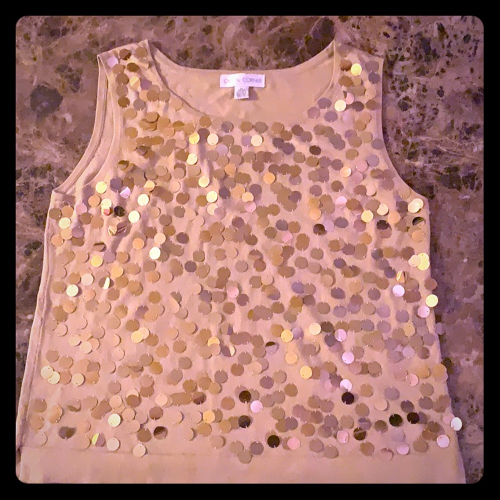 Vintage Sequin Tank